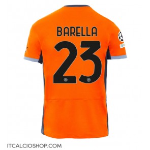 Inter Milan Nicolo Barella #23 Terza Maglia 2023-24 Manica Corta